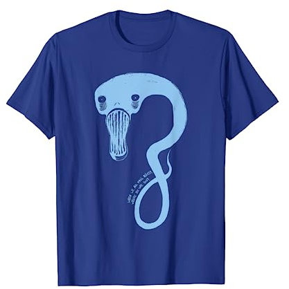 Billie Eilish Offizielles Monster Blau T-Shirt