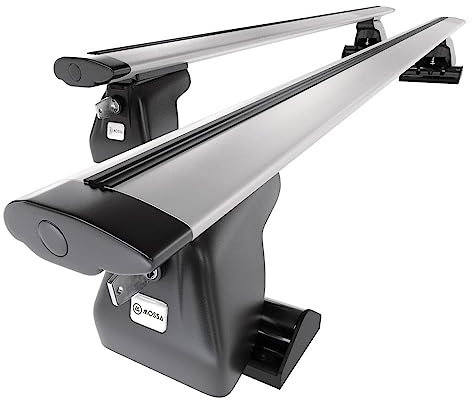 Mossa - Alu-Dachträger kompatibel mit Volkswagen Touareg SUV (2002-2009) - Dachträger Dachgepäckträger - T-Profil - 2