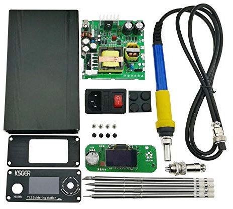 2.0 STM32 OLED DIY Electric Unit Digital Soldering Iron Station Temperature Controller for HAKKO T12 Soldering Tip