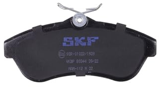 SKF Scheibenbremse Bremsbelag VKBP 80344-4er Set - Position Vorderachse Höhe 77mm Länge 154mm Breite 83mm Dicke 19mm - OE Qualität