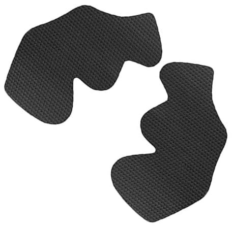 1 Paar Controller Griff für Switch Pro Controller, Anti-Rutsch Silikon Case Cover für Switch Pro Controller Grip, Schwarz