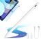 Dinow Lapiz para Tablet iPad 2018-2023, Lapiz para iPad Rechazo de Palma, Detección de Inclinación,Pencil iPad Compatible con iPad 9/8/7/6th Gen, iPad Pro11''/12,9'',iPad Mini 6/5th,iPad Air 5/4/3th
