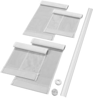 Livarno Home Insektenschutz Lamellenvorhang 100 x 220 cm Farbe Weiß