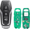 433MHZ 3 Buttons Ford S-Max C-Max Edge MK5 Mondeo Mustang Car Key ID49chip DS7T-15K601-D FSK HU101 Blade