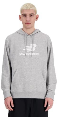 New Balance Herren Sport Essentials Fleece Logo Hoodie Sweatshirt