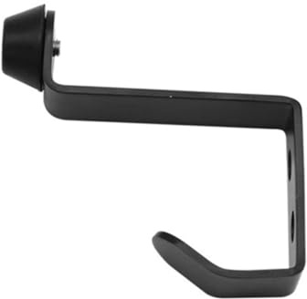 PLAFOPE Heavy Duty Plastic Door Hook Top Door Stop Wall Mount Clothes Rack Silent Rubber Cushion Easy to Replace Smooth Edges for Safety
