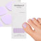 Doonails – Lavender Mist Pediküre Gel Folien – 32 UV Gel Strips in 16 Größen auch für breite & kleine Nägel – Nagelfolien selbstklebend & UV härtend – Nagelaufkleber bis zu 14 Tagen Halt