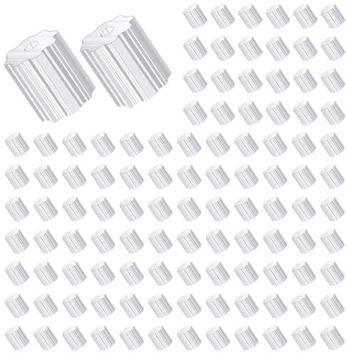 TOAOB 200 Stück Ohrring Stopper Kunststoff Silikon Klar Ohrstopper Ohrstecker Verschlüsse 3.5mm x 3.5mm Ohrringverschlüsse für Schmuckherstellung Ohrhaken Ohrringe Machen