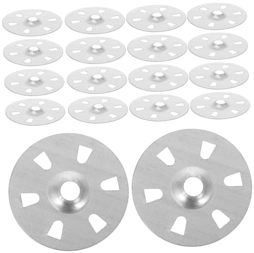 SWOOMEY 200pièces Rondelles Fasteners Mousse pour Panneaux Isolants Fixation Facile pour Projets Isolation