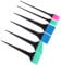 CRILSTYLEO Pinceau De Capillaire En Silicone 6 Formes Pour Teindre Pinceau Pour Mélanger Les Couleurs Robuste Facile À Nettoyer Pour Les Salons De Coiffure Style Aléatoire