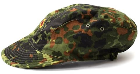 Militar Original Bundeswehr Luftwaffe Cap Flecktarn Camo Schirmmütze, Mehrfarbig, Medium