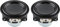 LPMPCZKZGF 2pcs 2 Pulgadas de Alta Gama de Audio Altavoz de Audio 4 Ohm 20w Altavoz de Sonido neodimio de Altavoz de Cine en casa Audio de estantería