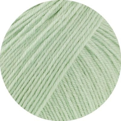 LANA GROSSA Woolycell | Hochwertiges Sockengarn ohne Polyamidanteil, aus 65% Schurwolle (Merino) & 35% Lyocell, waschmaschinenfest | 100g Wolle zum Stricken & Häkeln | 400m Handstrick-Garn FB 6