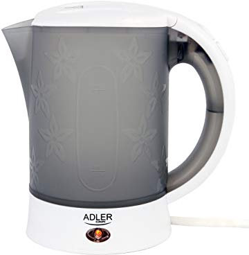 Adler AD 1268 bouilloire électrique, Plastique, Blanc