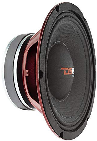 DS18 PRO-X10MBASS Pro Series Midbass - Altavoz de 8 ohmios 400 W Rms, 800 W de Potencia máxima - 10 Pulgadas