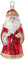 Inge-glas - Christbaumschmuck, Baumschmuck - Niko Klaus - Weihnachtsmann - Glas mundgeblasen - Größe: 14,5 cm
