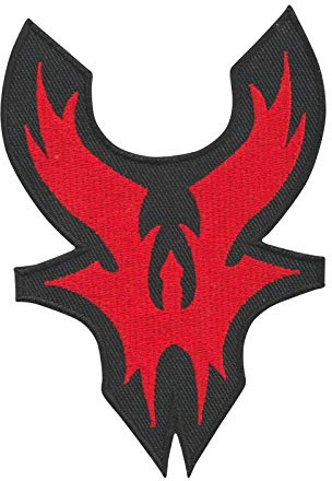 Warlord Power Metal Band Red Patch Badge Embroidered Iron on Applique Souvenir Accessory