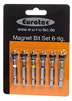 Eurotec, Magnet-Bit-Set 50 mm; TX 10/15/20/25/30/40 ? 1 St?ck
