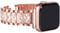 KADES 42mm(Series 10) 41mm 40mm 38mm Compatible with Apple Watch Straps for Women, Bling Diamond Rhinestone Bracelet for iWtach Band SE/Series 10 9 8 7 6 5 4 3 2 1, Rose Gold
