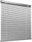 Optimal Products Aluminium Metal Venetian Blinds Trimable Easy Fit 25mm Slat Home Office Silver,Black,White Colours (Silver, 45 x 150 cm)