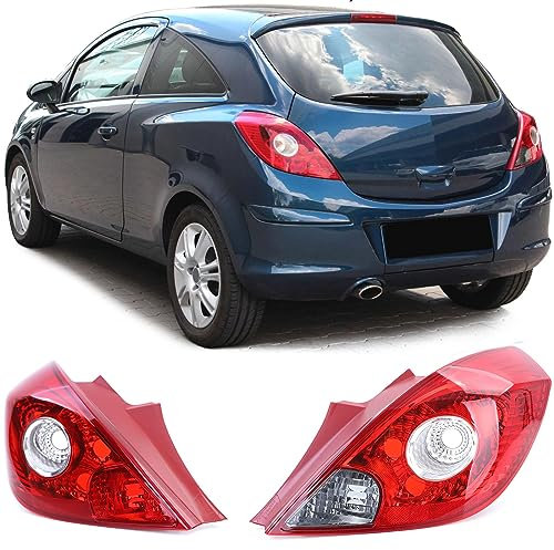 Tenzo-R Rückleuchten Paar Links Rechts für Opel Corsa D 3-türer 06-14