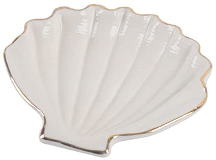 Schmuckkasten Keramik Muschel Schmuck Teller Teller: Muschelschmuck Teller Ohrstecker K? Ringhalter Schmuck Display Box ? Schmuck Organizer Für Eitelkeit Schmuck Platte Schmuckständer