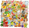 100pcs Cute Cartoon Animal Stickers for Kids,Cute Animal Stickers for Water Bottles Laptop Notebook Tablet Phone