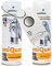 UniQum Autolack + Klarlack 2K Spraydose für AUDI TITAN LY7P Autolack Reparatur 2 x 400 ml