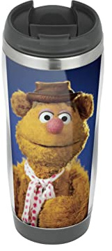Profiles Fozzie The Bear - Travel Mug, Thermal Insulated Cup for Hot and Cold Beverages Drinks