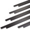 4 Stück Möbelgriffe BLANKETT 595 mm schwarz gebürstet Griffeprofil für rückseitige Verschraubung Schubladengriffe Schrankgriffe von SO-TECH®