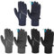 Newcotte 3 Paar leichte Laufhandschuhe für den Winter, Touchscreen, warme Handschuhe, kaltes Wetter, Thermohandschuhe für Herren und Damen, Schwarz, Grau, Blau, Nylon and Spandex