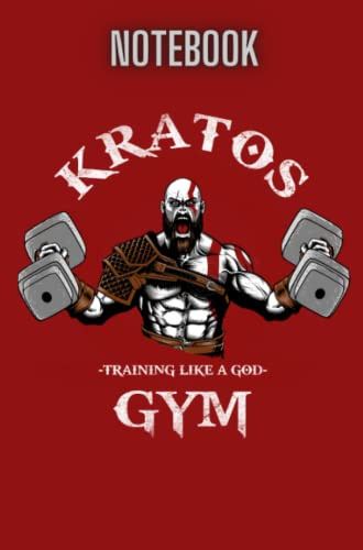 Note Book: Kratos war god journal lined notebook 6x9 120 pages , Christmas and birthday gift for diaries, plans, school homework