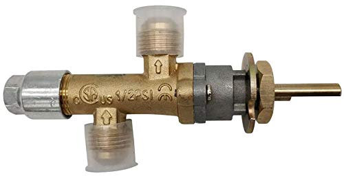 CARMIN 3/8 extern erweiterte Propangas-Feuerstelle und Heizung Kamin Hauptsteuerventil Niederdruck