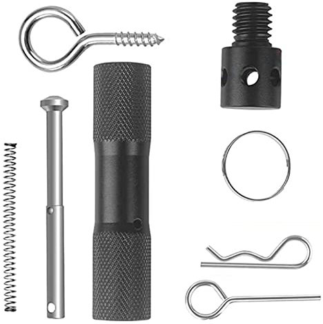 EviKoo Tripwire Alarm-Perimeter, Draht-Warnsicherheitssystem mit hoher Genauigkeit, Camping-Draht-Alarmanlage für Häuser, Campingplätze und Eigentum
