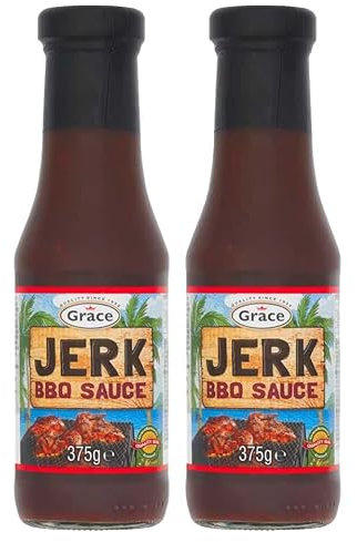 Grace Jerk BBQ Sauce 375g - Pack of 2