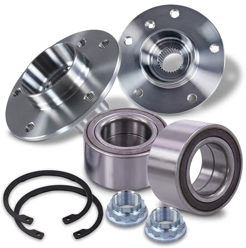 BESTPRICE 2x Radnabe hinten Radlager Radlagersatz Radlager Set Kompatibel mit BMW 1er (E81), 1er (E87), 3er (E90), 3er Coupe (E92)