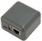 Goshyda Netzwerk-USB-Druckerserver, Hocheffizientes Drucken, Mehrbenutzerfreigabe, LAN-Druckserver-Adapter, Unterstützt Remote-Drucken, Bis zu 256 GB, Einfach und Kompakt (EU-Stecker)