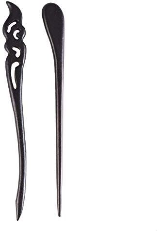 Beaupretty 2 Stücke Haarstab Holz Vintage Haarnadeln Aus Holz Sandelholz Haarstäbchen Chinesischer Haarschmuck Für Damen