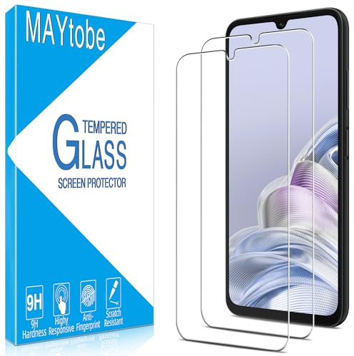 MAYtobe 2 Pièces Verre Trempé pour Samsung Galaxy A05s / A05 | Film Protection écran Sans Bulles, Dureté 9H, Anti-Rayures, Anti-Empreinte, Ultra Résistant Vitre Protection
