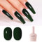 Imtiti Grün UV Nagellack, Smaragd Gel Nail Polish - Soak Off LED Herbst Winter Maniküre Kit - DIY Nagel Kunst Starter für Salon - 10ML