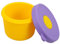 CATIEBYE Titel Silicone Food Container Auslaufsicherer Aufbewahrungsbehälter Für Brei Mikrowellenfest Mit Praktischem Deckel Für Kleinkinder