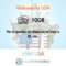 US eSIM Card with Data 10GB Travel Mobile Plus+ | International Sim | 4G High Speed Connection | Prepaid Data SIM for Tourists and Travelers | Instant Activation