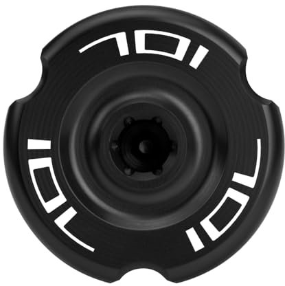 MotHeart CNC-Öleinfüllverschluss für Motorräder für 701 Supermoto 2015-2024 Svartpilen 701 2019-2024 CNC-Öleinfülldeckel Aluminium-Öldeckel 701 supermoto Zubehör (Schwarz)