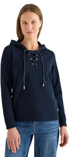 Cecil Damen 3228956 Hoodie Shirt mit Strings (1er Pack)