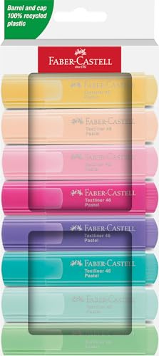 Faber-Castell Textmarker TL 46 Pastell (Pastell, 8er)