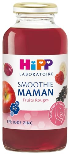 Hipp - Smoothies Maman Fruits rouges fer iode zinc 200ml - HIPP LABORATOIRE