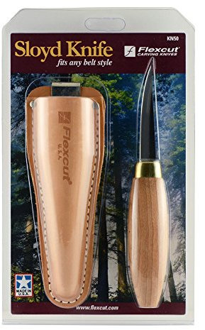 Flexcut FLEXKN50 Couteau à lame fixe unisexe pour adulte Multicolore Taille unique
