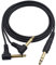Duttek Guitar y cavo,1.5 metri placcato oro 6.35 mm 1/10,2 cm maschio TRS stereo a Dual 2 x 6.35 mm 1/10,2 cm maschio TS mono 90 gradi ad angolo retto y splitter audio cavo (635 M/2MR)