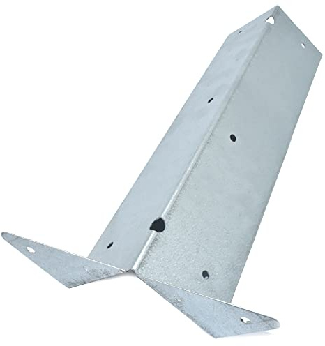 Pack of 10 x Galvanised Arris Rail Brackets (225mm)