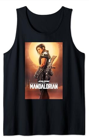 Star Wars The Mandalorian Cara Dune Poster Tank Top